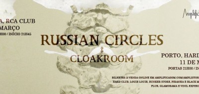 Russian Circles + Cloakroom em Portugal Imagem 1